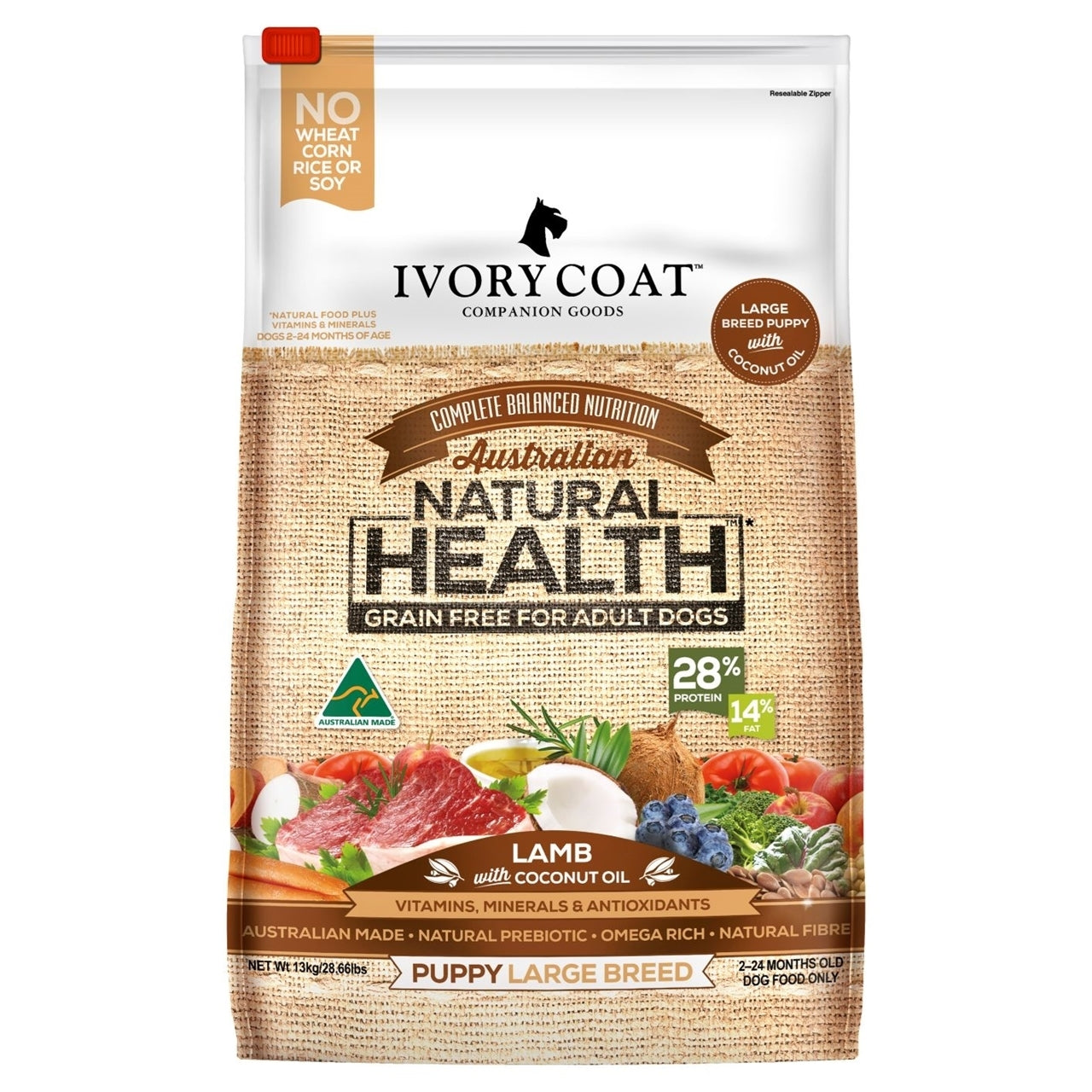 Ivory coat grain free dog food hotsell