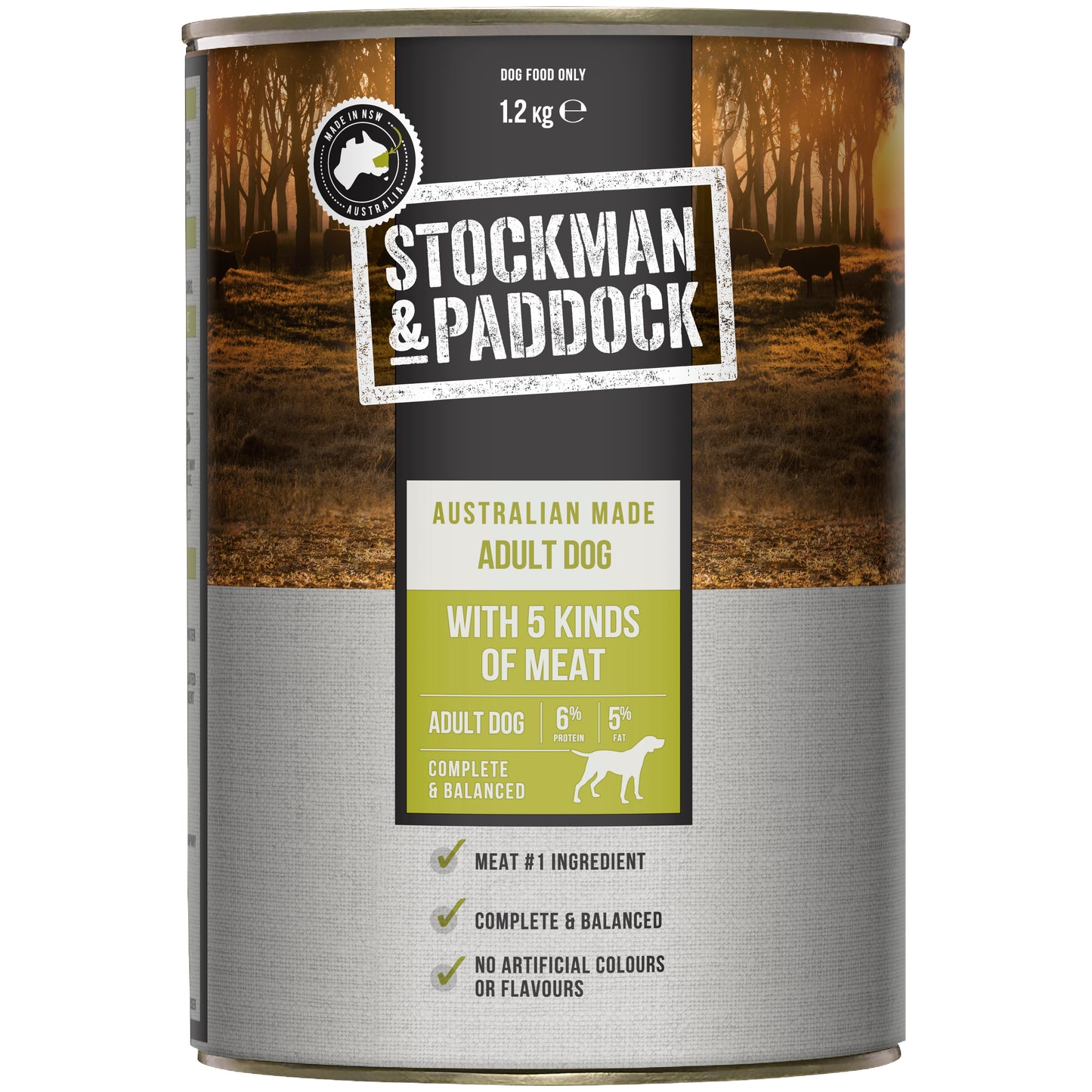 Stockman & Paddock 5 Kinds of Meat 1.2kg x 6